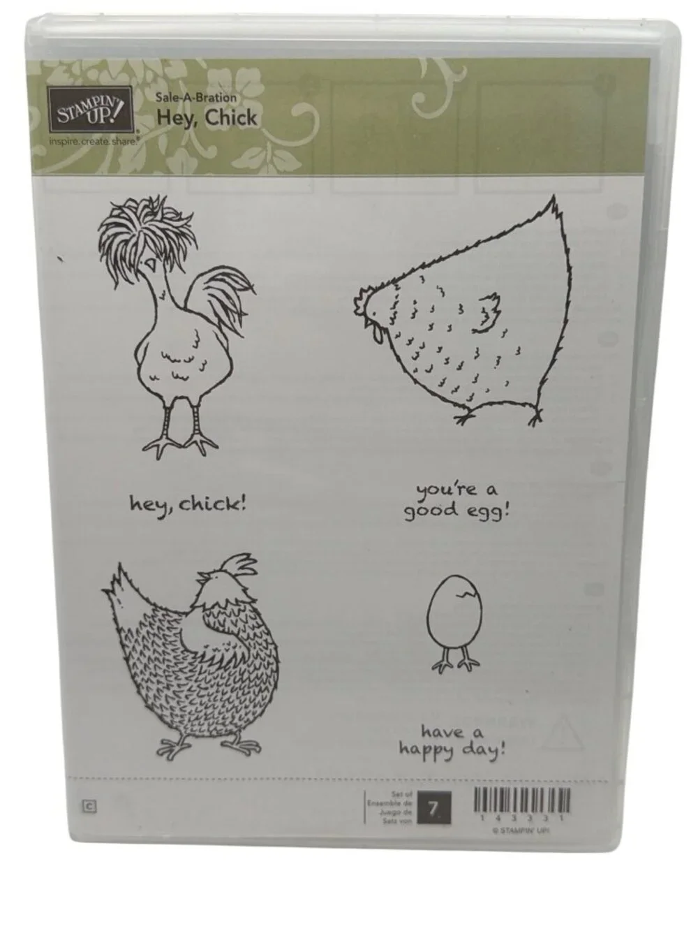 Stampin Up! rubber stamps